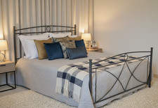 Letto matrimoniale in ferro