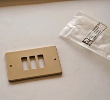 Ave placca placchetta 3 moduli