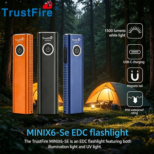 Trustfire 1500lumen torcia led - 1500lumen,
