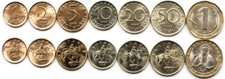 Bulgaria Set di 7 monete