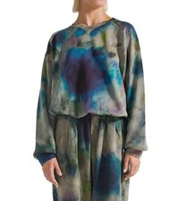 Felpa donna Deha girocollo maglia stampata manica lunga tempo libero moda