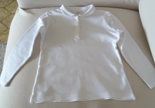 Polo seeds bimba bianca - bianca, con
