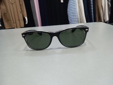 Ray-ban Rb2132 New Wayfarer Nero Trasparente Lenti Scure Tg55 Buone Cond. W903