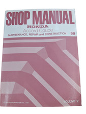 Honda Accord Coupe Ricambi