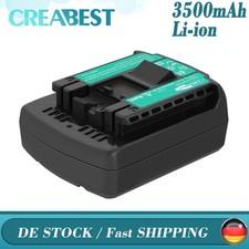 Batteria agli ioni di litio 3500 mAh 14,4 V per Bosch BAT607 BAT607G BAT614G DDR GDS GSR 14,4 V-LI