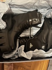 Prada Monolith Brushed Leather