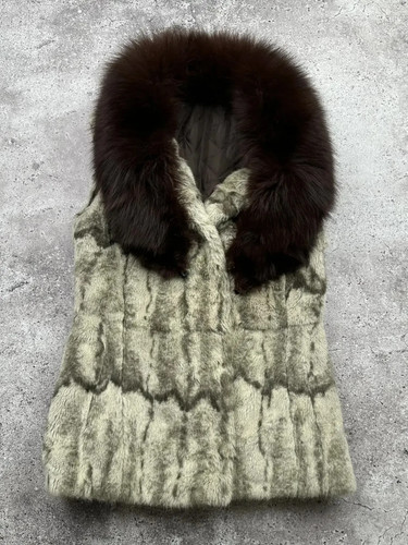 Gilet vintage pelliccia