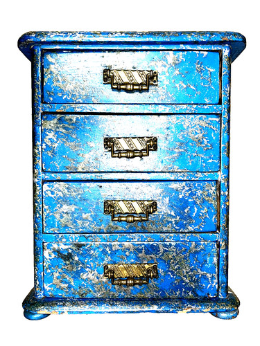 Cassettiera cassetti legno - cassettiera,