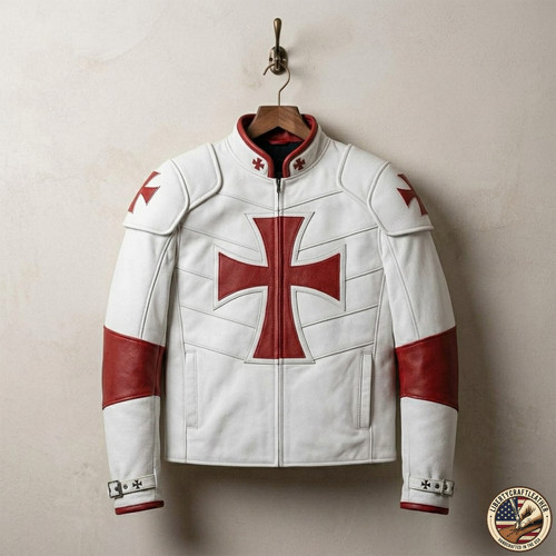 Giacca pelle uomo - , bianca