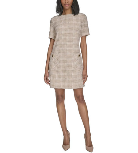 Abito halston con toppe - con,