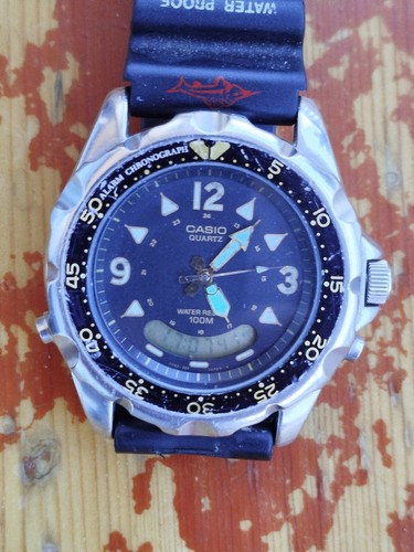 Casio 520 alarm - alarm, chronograph