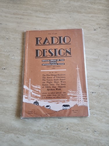 1930 fall radio design - 1930,