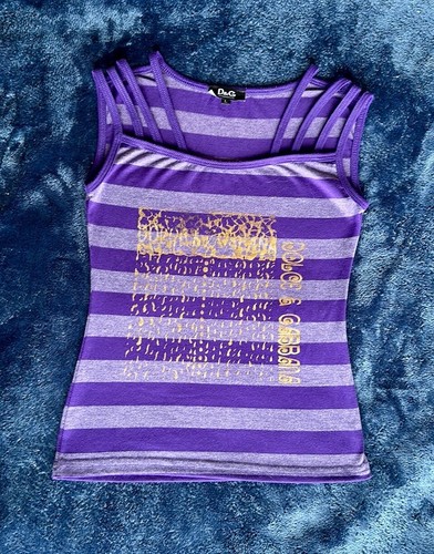 Canotta viola a - a, righe