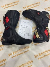 STIVALI MOTO SIDI VERIGO CORSA NERI E ROSSI TG 41