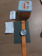 Uomo/Orologio FOSSIL Big Tic BG-2097 Acciaio Uomo quadrante LED animato