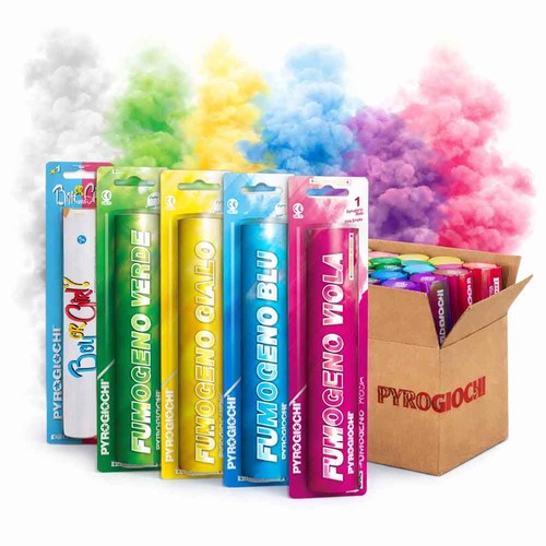 Fumogeno colorato minuto - fumogeno,