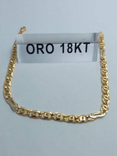 Bracciale oro giallo 750 18 - bracciale, in