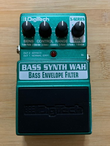 Digitech xbw bass synth wah - bass,