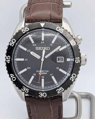 Seiko kinetic 5m82 0ah0 100m - kinetic,