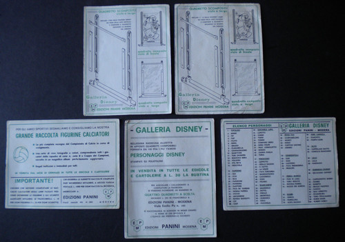 Lotto figurine panini - lotto,