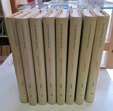 La letteratura italiana - Enzo Siciliano - Curcio 8 volumi