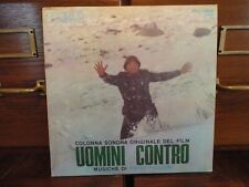 LP  - ITALY - PIERO PICCIONI - "UOMINI CONTRO" - OST - STAGE & SCREEN - 1970