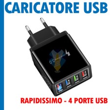 Caricatore Usb Multiplo Carica