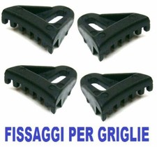 4 PZ. STAFFA FISSAGGIO GRIGLIE PER CASSE ACUSTICHE ATTIVE O PASSIVE