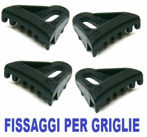 Staffa fissaggio griglie - pz.,