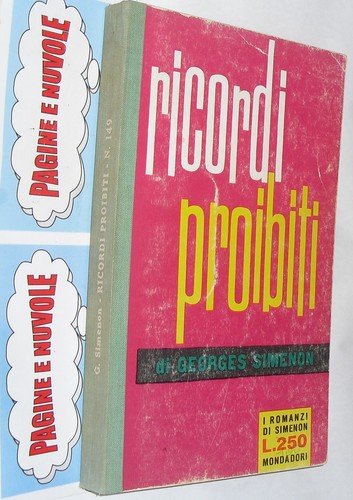 Simenon ricordi proibiti - -, i
