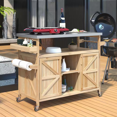 Bar esterno legno con - in,