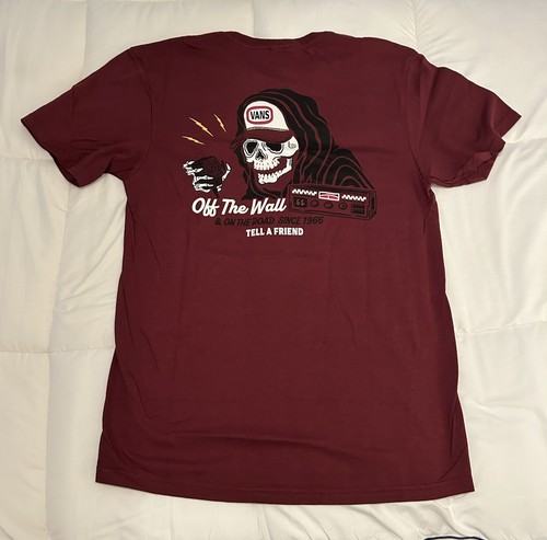 Shirt uomo vans off - t-shirt, wall