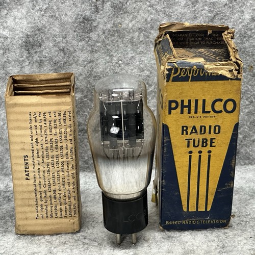 Nos philco 6a3 tubo - philco,