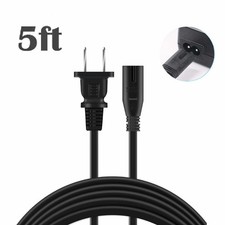 5ft AC Power Cord Cable Lead