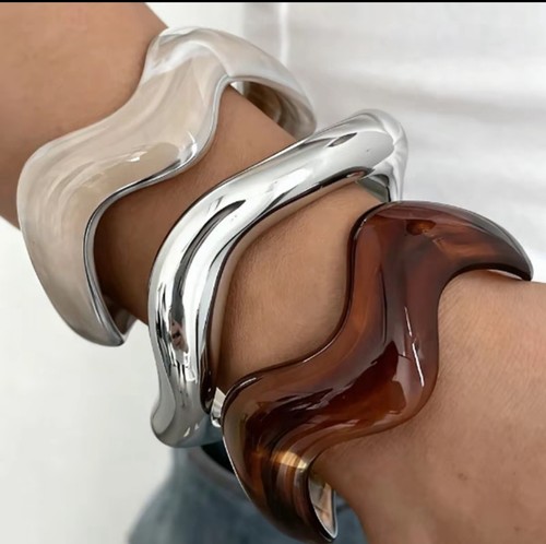 Set bracciali rigidi donna - 3,