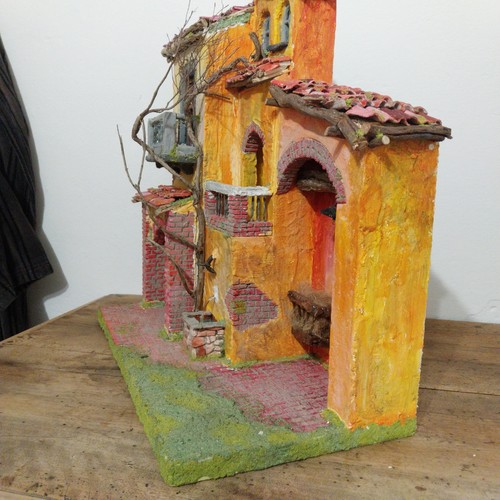Diorama casa colonica - , con