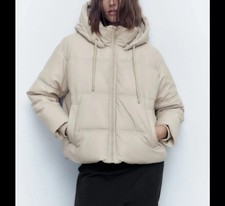 Zara Giubbotto Corto Effetto