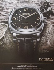 Pubblicità Advertising Italian Ritaglio 2013 OROLOGIO PANERAI RADIOMIR 1940