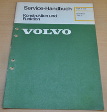 Volvo Overdrive Typ J Schmieranlage Ölpumpe Funktion Reparatur Werkstatthandbuch