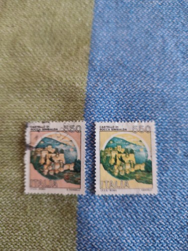 Francobolli castelli italia - francobolli,