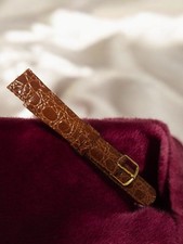 Vintage bracelet montre cuir