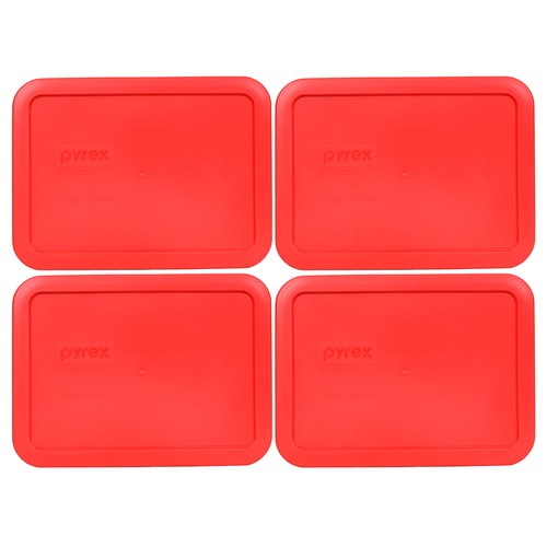 Pyrex 7210 tazze - pyrex, rosso
