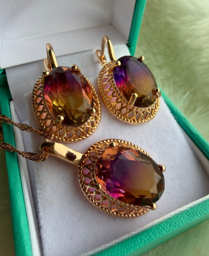 Set orecchini pendenti - e,