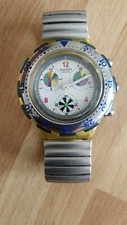 OROLOGI SWATCH ACQUACRONO  ANNI 90 FUNZIONANTE ottimo cinturino elesticizzato