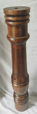 Vintage Turned Solid Walnut