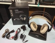 AKG K912 - Radio - Cuffie Wireless, Stereo UHF Professionale
