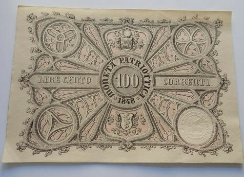 100 lire 1848 moneta - 100,