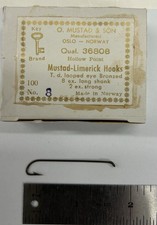 Mustad 36808 vintage, taglia