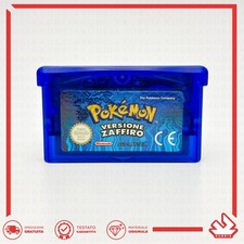 POKEMON ZAFFIRO - ITA ORIGINALE - ETICHETTA OKAY - NINTENDO GAME BOY ADVANCE GBA