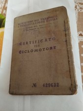 Piaggio ciao 1971 - , libretto